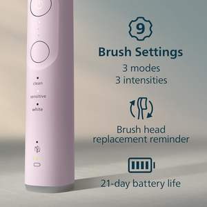 Cepillo de Dientes Eléctrico Philips Sonicare Serie 6700 - Tecnología Sonicare de Última Generación, Sensor de Presión, 9 Ajustes de Cepillado - Product Image 3