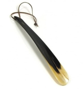 ฮอร์นรองเท้าเขาควายทำมือสำหรับผู้ชายที่มีผิวขัดเงาสวยงาม - Product Image 2