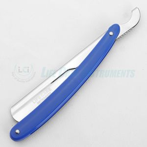 Rasoir Rasoir Salon de coiffure Coupe droite Gorge Rasage Rasoir Poignée en plastique Excellente poignée Grip par Life Care Instruments - Product Image 4