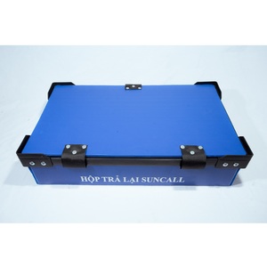 Caja de Plástico Plegable Personalizada para Electrónica de Consumo, Reciclable, Material Danpla, Forma de Caja - Product Image 1