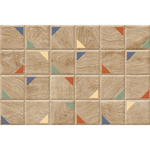 Qutone 300x450 8mm QI 9163 Acabado brillante Cerámica Baño Azulejos de pared Cocina Comedor Salón Villa Mall Fabricante directo - Product Image 1