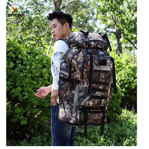 Venta al por mayor bolsa de deporte de camuflaje personalizada impermeable al aire libre viaje Camping mochila accesorio disponible elegante diseño de camuflaje caza - Product Image 5