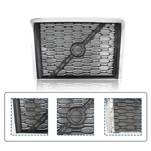 Nouvelle calandre chromée compatible avec les <span class=keywords><strong>semi</strong></span>-camions VNL 2018-2020 avec écran anti-insectes 84724157 84724159 - Product Image 3