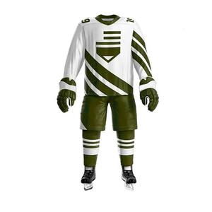 El mejor uniforme de hockey sobre hielo ligero y transpirable para hombres, conjuntos totalmente personalizables, precio ajustable, antiarrugas - Product Image 4