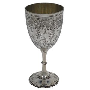 Gobelet en aluminium gravé argent de qualité supérieure pur pour verre à Champagne fournitures de service de vin calice à whisky - Product Image 5