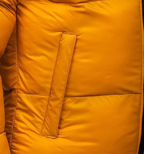 Pakistan Manufacturer Supply New Design Simple Blank Solid Color Custom Waterproof <b>Canvas</b> Winter Varsity <b>Jacket</b> <b>Men</b> OEM Service - Product Image 6