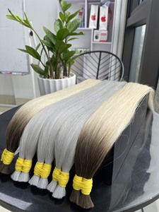 ผมต่อแบบพรีเมียมเวอร์จิ้น 100 กรัม ขายส่ง ผมเวียดนามแท้แบบเส้นเดียว ลอนลึก ซุปเปอร์ดับเบิ้ลดรอน ต่อแบบเคราติน - Product Image 5