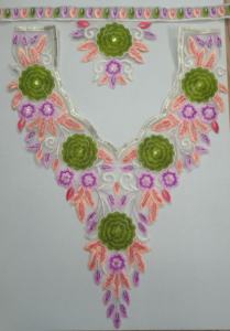 Parches bordados de primera calidad, tela de red, cuello, cuello, lentejuelas para blusa Kurti, trajes, vestido, Sari, excelente para decoración de escote - Product Image 5