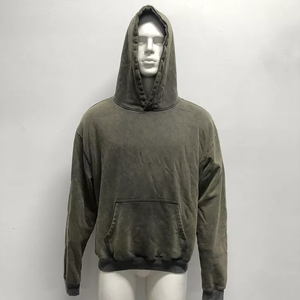 Logo personnalisé broderie hommes polaire fermeture éclair sweats à capuche hommes vestes haute qualité surdimensionné épaissir manteau hommes sweats à capuche - Product Image 6