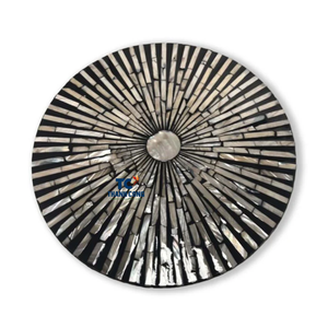 Meilleure vente TABOURET EN MÈRE DE PERLE Vietnam TABOURET EN MÈRE DE PERLE fait à la main Aïd Meubles en incrustation de luxe pour le salon et la chambre à coucher - Product Image 3