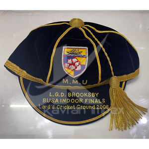 Casquette de rugby internationale en velours Casquette de rugby personnalisée Vente en gros Casquettes d'honneurs Fabricant et fournisseur - Product Image 6