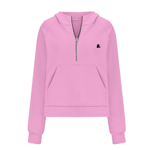 Nueva moda personalizada llano teñido Zip Up Hoodie para mujer Vintage Look Oversized poliéster algodón Casual invierno - Product Image 4