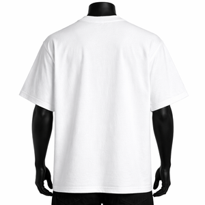Camiseta Gráfica Oversize de Algodón de Alta Calidad OEM Personalizada al por Mayor, Estilo Urbano Casual para Hombre - Product Image 2