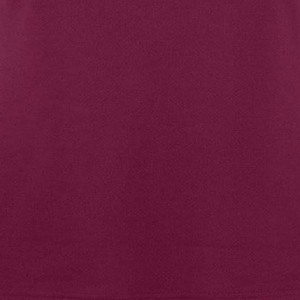 เสื้อโปโลผู้หญิงแขนสั้นสีทึบสไตล์ลำลองความยาวปกติสีเบอร์กันดี - Product Image 6