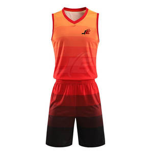 Uniforme de baloncesto personalizado de mejor diseño para verano, ropa deportiva de poliéster de alta calidad para exteriores, conjuntos transpirables de talla grande - Product Image 1