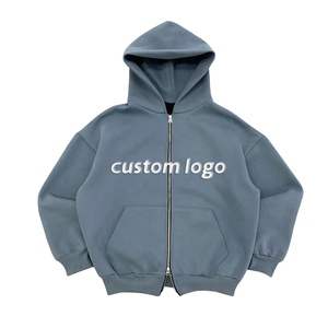 Autumn Winter Fleece Hoodies Sweatshirts Solid Color Hip Hop Hoody Casual Plus Size <b>Men's</b> Hoodies <b>Pullover</b> <b>Men</b> Hoodies - Product Image 2
