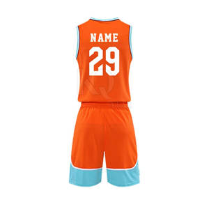 ชุดบาสเก็ตบอลผู้ชายที่ทนทานและน้ำหนักเบา พร้อมกางเกงเจอร์ซีย์ที่สวมใส่สบาย เหมาะสำหรับการฝึกซ้อมของทีม นักกีฬาเยาวชน - Product Image 2