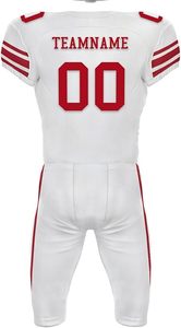 Uniforme de fútbol americano personalizado para jugadores de equipo de club Conjunto de Jersey y pantalón de sublimación con costuras de alta calidad - Product Image 4
