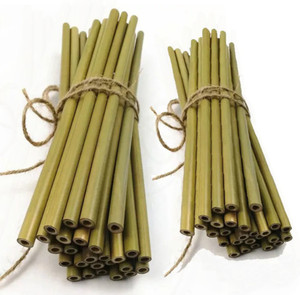 MEILLEUR VENDEUR 2025!!! Pailles d'herbe végétaliennes naturelles écologiques et jetables Vietnam fabriquées à partir d'herbe 100% au Vietnam - Product Image 1