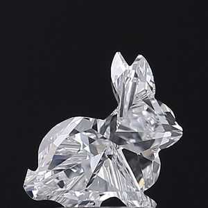 TEDDY bear-hình 1.05 CT phòng thí nghiệm-grown kim cương D màu VS1 rõ ràng độ chính xác thông qua <span class=keywords><strong>cvd</strong></span> quá trình cho gia chứng nhận cho đồ trang sức - Product Image 2