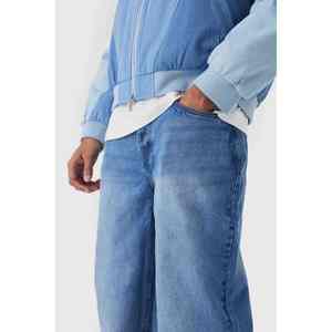 Pantalons en jean amples et larges en coton vintage personnalisés unisexes pour hommes, tendance streetwear - Product Image 5