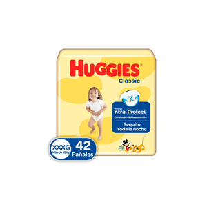 Paquet en vrac de couches Huggies Classic longue durée pour les foyers, les garderies et les crèches - Product Image 3