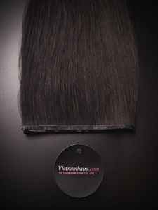 2024 Natural Vietnamese Remy Human <b>Hair</b> Machine Double Weft <b>Extension</b> Cuticle Aligned Virgin Black Color <b>Wigs</b> - Product Image 4