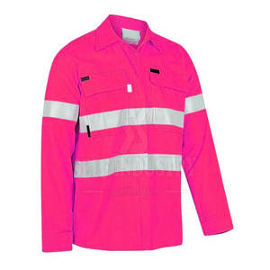 Ropa DE SEGURIDAD Camisas FR Hechas en Pakistán Camisas de soldadura FR Camisas de manga larga Ligeras de soldadura FR - Product Image 1