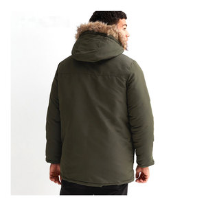 Best Selling <b>Men's</b> Coated Parka <b>Jackets</b> High Quality <b>Lightweight</b> Outdoor Fashion Breathable Stand Collar Front Zipper Autumn - Product Image 4