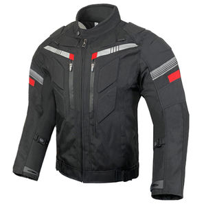 Chaqueta textil protectora para bicicleta, con cinturones ajustables, aprobado por la CE - Product Image 1