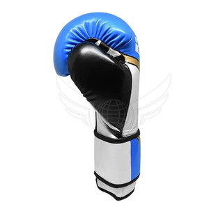 Guantes de boxeo hechos de cuero sintético, guantes de boxeo duraderos, cómodos, 12oZ - Product Image 4