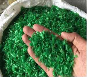 Flocons PET transparents 100% vendus en usine, bouteille en plastique recyclée lavée à froid et à chaud, qualité de moulage directe en Autriche, avec poudre - Product Image 6