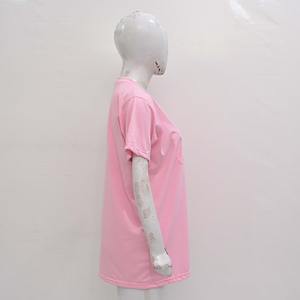 Camiseta ajustada bordada AKA para mujer, 100% de algodón, respetuosa con el medio ambiente, transpirable, con logotipo personalizado, ropa de calle de media manga para verano - Product Image 4