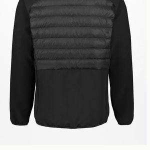 Chaqueta acolchada ligera empacable para hombre, chaqueta polar transpirable de moda para hombre con relleno de plumón brillante Reversible personalizado - Product Image 4