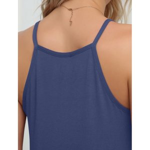 Conjuntos de pijama para mujer Cami Shorts Conjuntos de pijama suave 2 piezas Pj Lounge Set Sleep Sleepwear - Product Image 3