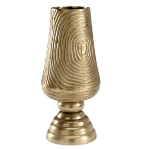 Caliente y atractivo calidad superior chapado en oro Mesa uso florero de lujo en relieve diseño sala de estar decoración florero para la venta - Product Image 1