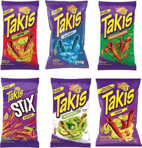 Multipacks Takis Fuego 70g Los Mejores Chips De Tortilla Enrollados Bocadillos De Chile Mexicano, Takis Rolls Fuego - Product Image 5