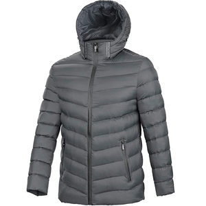 Chaqueta acolchada de invierno de la mejor calidad para hombre, hecha a medida con cuello levantado y cierre de cremallera, comodidad transpirable excelente - Product Image 2