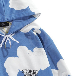 Vêtements de haute qualité OEM Basics pour hommes Sweats à capuche imprimés avec logo personnalisé Vêtements de plein air pour hommes Sweats à capuche imprimés - Product Image 6