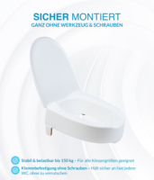 Chaise de toilette auxiliaire, équipement de sécurité pour la salle de bain