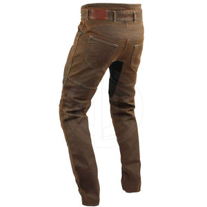 Jean de moto en tissu de qualité supérieure, durable, coupe droite, décontracté, respirant, écologique et léger pour la conduite quotidienne - Product Image 4