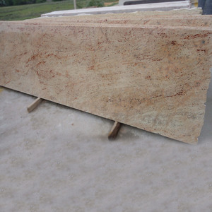 แผ่นหินแกรนิตสีทอง shivakashi หินอินเดียสีเหลืองหรูหราสำหรับบันไดกลางแจ้งห้องรับประทานอาหารพรีเมี่ยมคุณภาพทันสมัย - Product Image 3