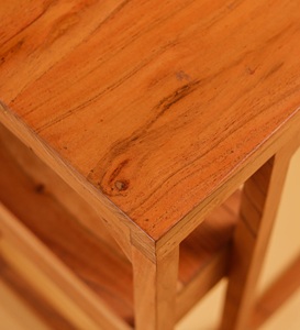 Tables basses ovales nordiques en fer et bois Table d'appoint Simple créative salon canapé Table d'appoint chambre coin quelques Bedsi paresseux - Product Image 5