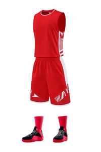 Uniformes de baloncesto juvenil reversibles de calidad superior Camiseta de malla de poliéster de verano de alta demanda Jugadores de baloncesto juveniles - Product Image 6