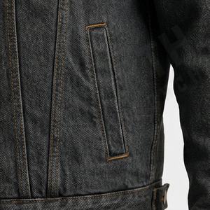 Chaqueta Vaquera de Moda para Mujer, Cuello Camisero, Transpirable, Ecológica, de Algodón, Prenda Exterior Elegante, Ropa Casual de Calle, Color Personalizado - Product Image 5