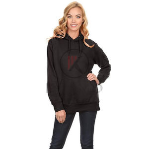 OEM nuevo diseño con capucha 100% algodón pulóver sólido logotipo personalizado sudadera mujeres sudaderas con capucha jersey con capucha y Jogger conjunto - Product Image 1