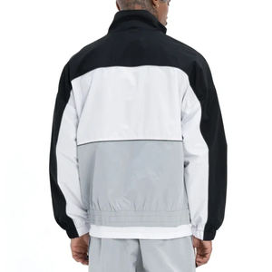 Nuevo diseño, chaqueta cortavientos de nailon transpirable, ropa deportiva de alta calidad para hombre, forro de malla, chaqueta a prueba de viento de secado rápido de talla grande - Product Image 4