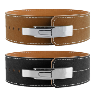 Cinturón unisex de cuero de vaca con hebilla de palanca para levantamiento de pesas logotipo personalizable protector de levantamiento de pesas para entrenamiento físico - Product Image 4