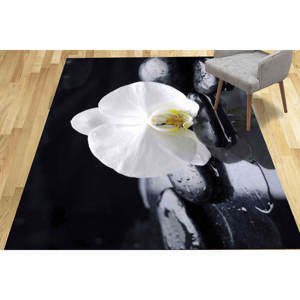 พรมลายดอกไม้และกล้วยไม้: พรมกันลื่น พรมเชนิลล์ - Product Image 4