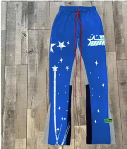 Pantalons de survêtement amples pour hommes sur mesure, taille mi-haute, style sportif, streetwear, 100% coton biologique, imperméable, respirant, écologique - Product Image 5